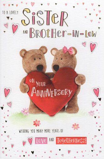 Picture of SISTER & BROTHER IN LAW ANNIVERSARY CARD